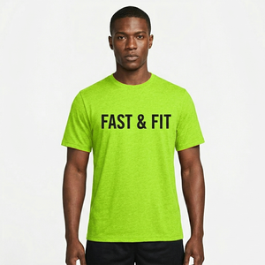 T-shirt en coton personnalisé pour homme, style décontracté, manches courtes, été, 180g, tricoté, impression numérique, couleur unie - Product Image 3