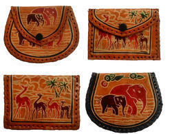 Carteras de cuero hechas a mano hechas a medida, artesanales, duraderas y elegantes con patrón de herramientas florales clásicas. Ideal para regalar - Product Image 5