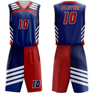 Uniforme de Baloncesto Deportivo Unisex de Alta Calidad, Logotipo Personalizado, Jersey y Pantalones Cortos Transpirables, Tallas Grandes, Ropa Deportiva Sublimada - Product Image 6
