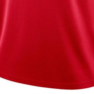 Maillot de basket-ball rouge et blanc pour hommes, sans manches, léger, respirant, uniforme de compétition sportive - Product Image 6
