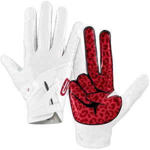 Gants de football américain personnalisés, gants de receveur, gants de gardien de but, gants de football - Product Image 1