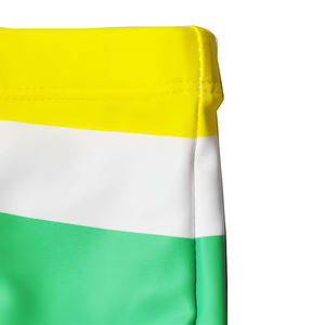 Shorts de plage imprimés pour hommes, décontractés, mi-longs, respirants, écologiques, 100 % polyester, pour la mode, le fitness et la natation, vente en gros - Product Image 5