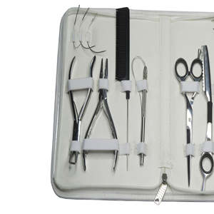 Kit de Herramientas para Extensiones de Cabello de Acero Inoxidable y Plástico de Alta Calidad, Fabricación Profesional, Duradero, Nuevo - Product Image 2