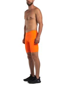 กางเกงขาสั้นรัดกล้ามเนื้อสำหรับออกกำลังกายในยิมของผู้ชายกางเกงขาสั้นเอวกลางพร้อมตกแต่งลูกไม้ - Product Image 4