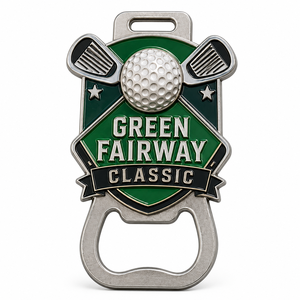 Custom Metal <b>Golf</b> Bag Tag | Personalized Engraved Zinc Alloy Tag | <b>Golf</b> Course Souvenir Gift | <b>Golf</b> Bag Tag Custom - Product Image 1