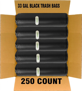 Bolsas de Basura Negras Resistentes TH GB-030 de 33 Galones, Bolsas de Basura de LDPE para Uso Comercial y Doméstico - Product Image 4
