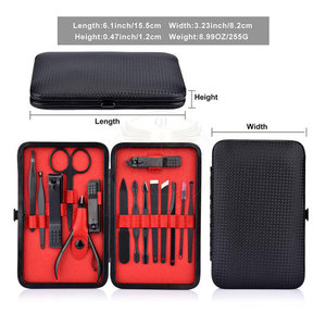 Premium Quality Stainless Steel Manicure Pedicure Kit with 10 in 1 <b>Nail</b> Clipper for Hand and Foot Grooming Salon and Home Use - Product Image 6