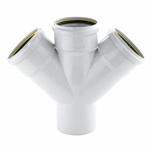 Tuyaux et raccords SWR Ringfit pour système de drainage des eaux usées et des eaux de pluie, utilisation résidentielle et commerciale en plomberie - Product Image 2
