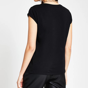 Camiseta Corta para Mujer, Estilo Casual Moderno, Camiseta Corta a la Moda para Mujer / Camiseta Corta de Estilo Urbano Moderno para Mujer, Ajuste Elegante 2026 - Product Image 3