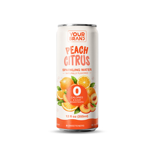 Agua con Gas de Limón de Alta Calidad de 355 ml de Su Marca, Baja en Grasa, en Lata de Aluminio - Product Image 1