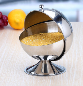 Stainless Steel Spice And <b>Herb</b> Bowl Brown Sugar Holder Most Selling Steel Sugar <b>Pots</b> Best Quality - Product Image 1