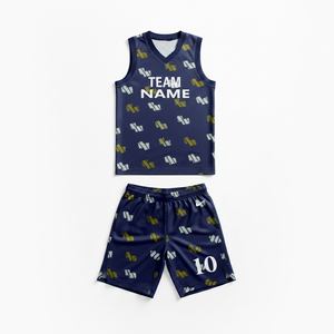 Uniforme de Baloncesto de Alta Calidad en Material 100% Poliéster, el Mejor Diseño Personalizado para Deportes al Aire Libre - Product Image 5