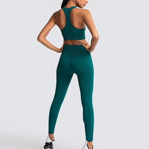 <b>Women's</b> Gym Clothing Yoga Clothes Fitness <b>Women's</b> Sportswear 2pcs Sportswear Sportswear <b>Women's</b> Sportssuit Shape Sports Bra Set - Product Image 6