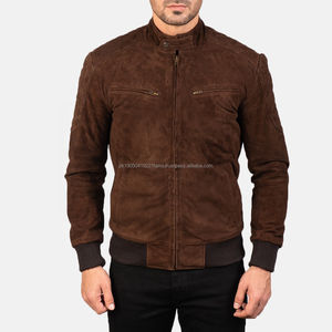 Chaqueta de cuero de motorista de mejor diseño 2025 para hombre, chaqueta de cuero de oveja personalizada para hombre, chaqueta de cuero acolchada - Product Image 2