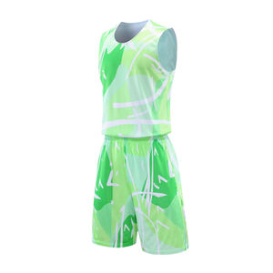 Uniformes de Baloncesto Blancos y Verdes para Hombre, Estilo Profesional, Jersey y Pantalones Cortos a Juego, Material de Alta Calidad para Equipos de Baloncesto - Product Image 4