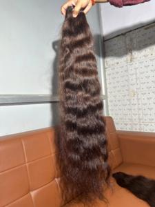 Extensiones de Cabello Humano con Ondas Naturales, Paquetes Vírgenes, Textura Suave y Fluida, Calidad Premium, Suministro Directo de Fábrica al por Mayor - Product Image 4