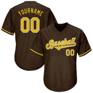 Nouvel Arrivage – Maillot de Baseball Personnalisé Col V Manches Courtes avec Passepoil – T-shirt d'Équipe avec Nom et Numéro du Joueur – Fournisseur de Vêtements de Sport - Product Image 1