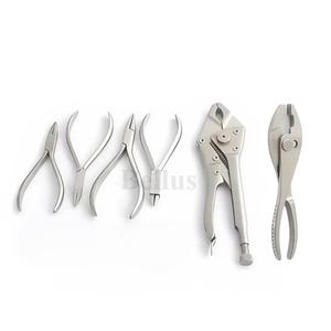 Pince orthodontique en acier inoxydable de qualité supérieure, coupe-fil dur, outil de laboratoire pour la pliage de fils d'arc dentaire - Product Image 6