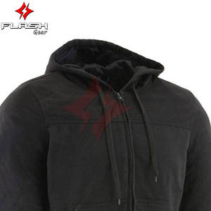 High Quality Custom Fleece Motorcycle Protective <b>Hoodie</b> Best Quality Winter Riding Armored Street <b>Bikers</b> Racing Safety Wear - Product Image 3