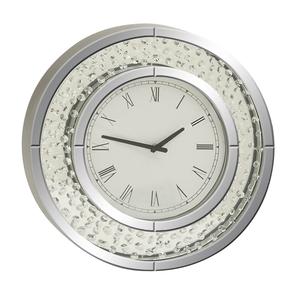 Reloj de Pared Moderno de Madera y Metal de Primera Calidad, Elegante Reloj Decorativo Contemporáneo para el Hogar y la Oficina - Product Image 2