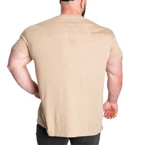 เสื้อยืดโอเวอร์ไซส์ผู้ชายสั่งทำขายส่ง ผ้าฝ้าย 100% หนัก 300 GSM ทรงหลวมไหล่ตก สตรีทแวร์ คอกลมเรียบ - Product Image 3