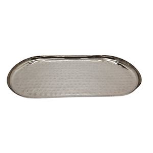 Bandeja redonda decorativa de latón más vendida, bandeja de Color dorado para centro de mesa para decoración del hogar a granel - Product Image 5