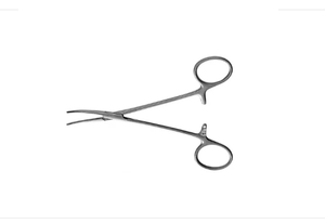 Pinces hémostatiques Leriche de qualité supérieure, 15 cm, dentelées, droites/courbées, instrument médical certifié CE - Product Image 2