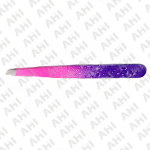 Pinzas para Cejas AHI Profesionales de Acero Inoxidable de Precisión, Ligeras, Duraderas y de Punta Inclinada - Product Image 6