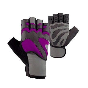 Factory Direct Weightlifting <b>Gloves</b> with Breathable Stretch Fabric Anti Slip Grip for Gym Workout and Muscle Building - Product Image 4