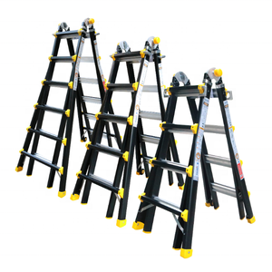 Escalera Plegable de Aluminio Plateado EN131 de 5m, Tipo Combinado VIETLADDERS NVLB-46, para Uso en Hoteles, Origen Hanoi, 1 Año de Garantía - Product Image 4