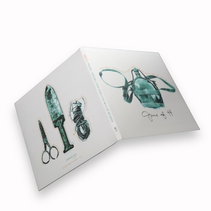 Caja de Cartón para CD con Impresión/Embalaje Personalizado y 2 Folletos - Product Image 2