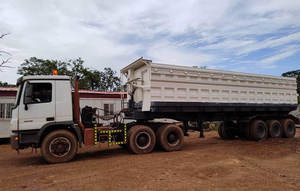 รถพ่วงบรรทุกหนักแบบไฮดรอลิกสำหรับขนส่งสินค้าขายส่ง - Product Image 4