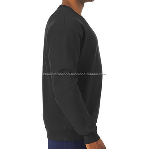 เสื้อสเวตเตอร์คอกลมผ้าคอตตอน100%,เสื้อกันหนาวแบบสวมหัวผ้าฟรีซสำหรับผู้ชายและผู้หญิง - Product Image 6