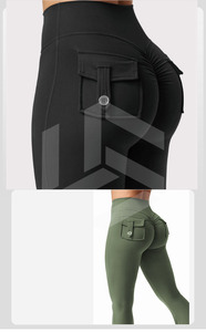 Leggings de Yoga Transpirables de Cintura Alta para Mujer, Pantalones Ajustados Casuales, Pantalones Capri con Control de Abdomen, Shorts Bermuda Peachy - Product Image 6