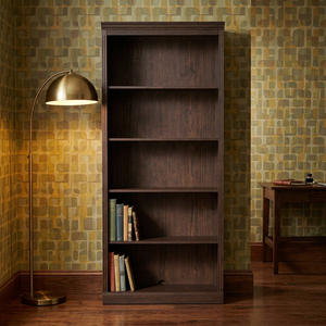 Grande bibliothèque en bois avec étagères réglables - Product Image 5