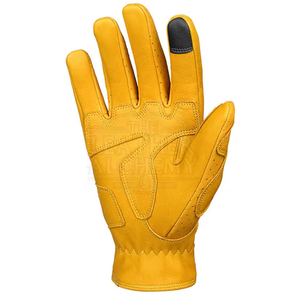 Gants de conduite en cuir de vachette pleine fleur de haute qualité pour hommes – Équipement d'extérieur authentique pour adultes, idéal pour l'hiver et l'usage quotidien - Product Image 3