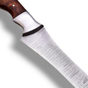 Cuchillos de Cocina Personalizados para Filetear Pescado con Hoja Larga Curva de Acero y Diseño Artístico en el Mango, para Filetear Pescado y Recortar Carne - Product Image 5