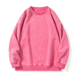 Sweat-shirt classique à col rond avec placement personnalisé du logo sur le devant, mélange de coton doux, pull décontracté unisexe - Product Image 3