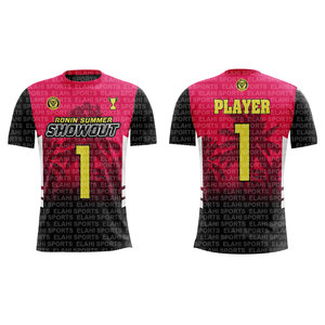 Maillots de football 7 sur 7 personnalisés OEM 2026 avec drapeau sublimé, séchage rapide, respirants - Product Image 5
