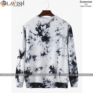 Diseño personalizado de los hombres Tie Dye Print sudadera Unisex Regular Slim 100% algodón invierno esencial - Product Image 2