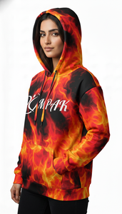 Sweat-shirt unisexe tendance et surdimensionné avec impression par sublimation de haute qualité pour les marques de streetwear - Product Image 4