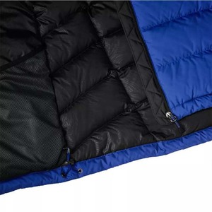 Veste matelassée à capuche brillante pour homme, personnalisée par le fabricant, pour l'hiver - Product Image 5