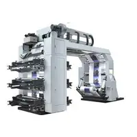 6-Farben-Flexodruckmaschine Automatische Flexodruck maschine Vierfarbige Flexodruck maschine Gewebte Tasche Prin