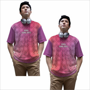 เสื้อยืดผู้ชายขายส่ง ผ้าฝ้าย 100% เสื้อยืดผู้ชายน้ำหนักเบา ทรงหลวม เสื้อยืดผู้ชายลายพิมพ์ - Product Image 4