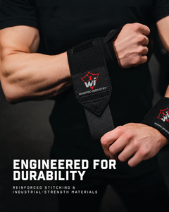 Correas de Soporte para Muñecas Duraderas para Gimnasio, con Tela Cómoda y Cierre Seguro, para Entrenamiento con Pesas, Press de Banca y Levantamiento de Pesas - Product Image 5