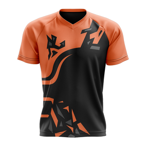 Camisetas casuales para hombre con cuello en V, 100% algodón, corte regular, con dobladillo elástico en las mangas, en oferta a precios de mayorista. - Product Image 5