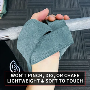 สายรัดข้อมือยกน้ำหนักแบบหนาพิเศษ ทำจากผ้าฝ้าย สำหรับยกน้ำหนัก เพาเวอร์ลิฟติ้ง เพาะกาย ระบายอากาศได้ดี ใช้ได้ทั้งชายและหญิง - Product Image 2