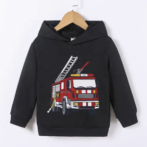 Invierno de alta calidad de lana mejor precio niños sudaderas con capucha Chaquetas niños polar pullover impreso sudaderas con capucha chaquetas para invierno - Product Image 2