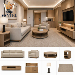 ชุดเฟอร์นิเจอร์ห้องพัก<span class=keywords><strong>โรงแรม</strong></span> Vantel Modern Hospitality พร้อมเตียงหุ้มเบาะและโต๊ะข้างเตียง <span class=keywords><strong>สำหรับ</strong></span>โซลูชั่น<span class=keywords><strong>โรงแรม</strong></span>แบบกำหนดเอง - Product Image 5