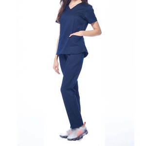 Hospital Uniform Scrub <b>Sets</b> Medical Scrub <b>Sets</b> <b>Doctor</b> and Nurse Work Uniform - Product Image 2